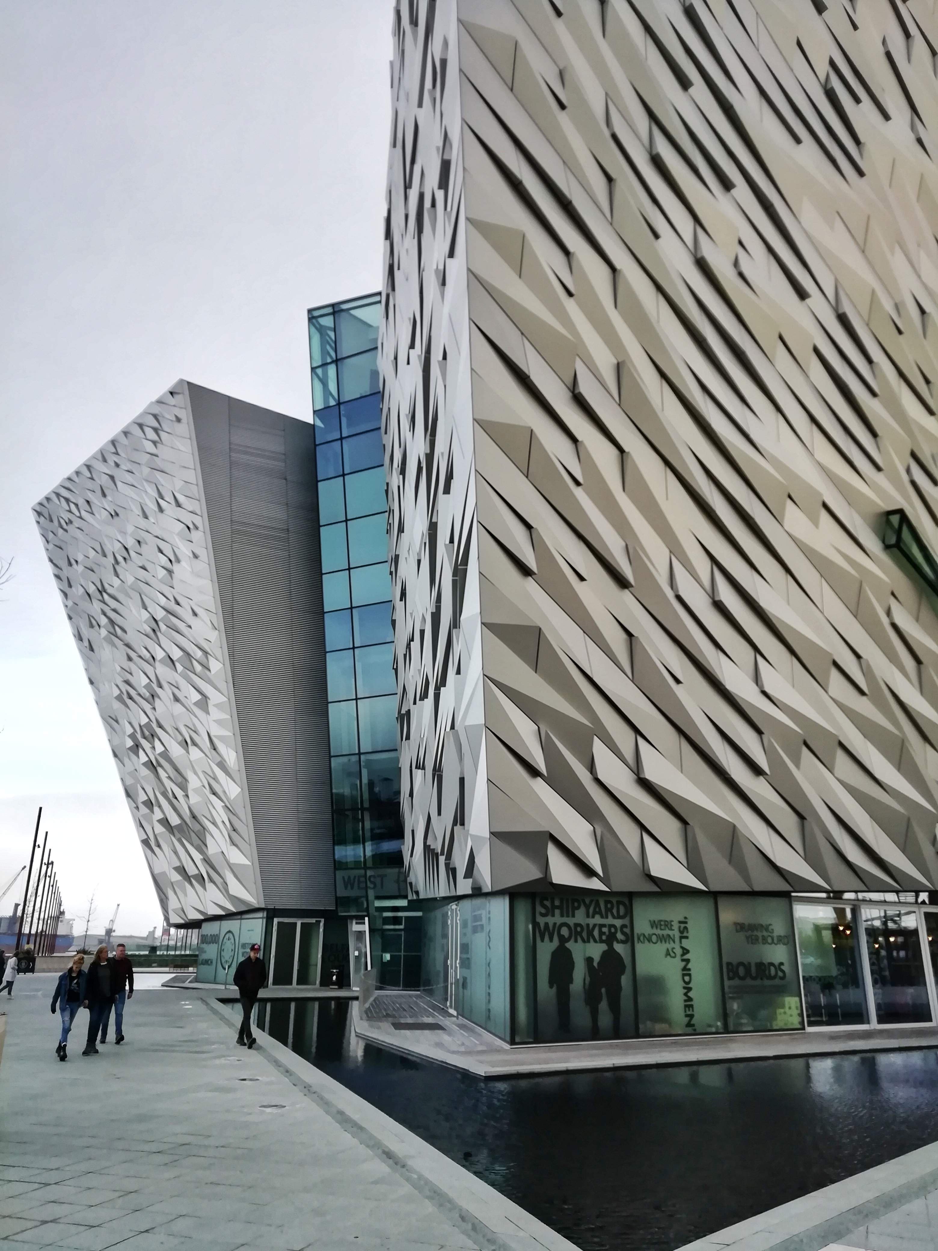 Titanic Belfast, the angular ship-inspired museum building in the Titanic Quarter, a recommended post-race excursion for Belfast City Marathon runners